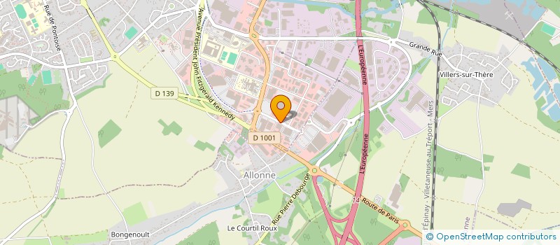localisation de l'entreprise CHEMINEES DU BEAUVAISIS à BEAUVAIS