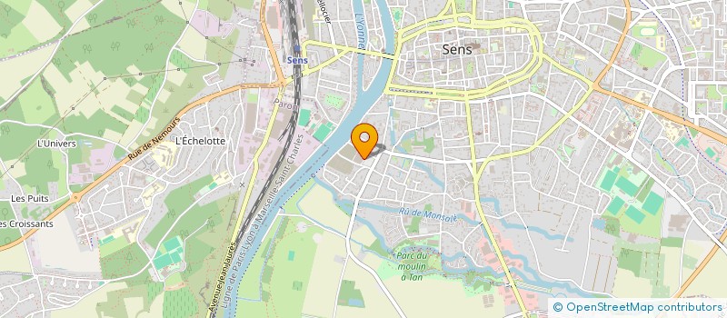localisation de l'entreprise CHEMINEES ETHANOL 89 à SENS