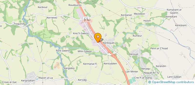 localisation de l'entreprise CHEMINEES FOMEL à CAVAN