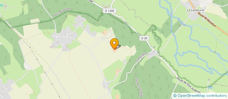 localisation de l'entreprise CHEMINEES NEEL  CAMPIGNY