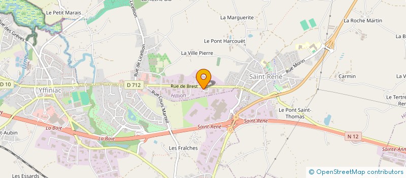 localisation de l'entreprise CHEMINEES NOUVELLE GENERATION à HILLION