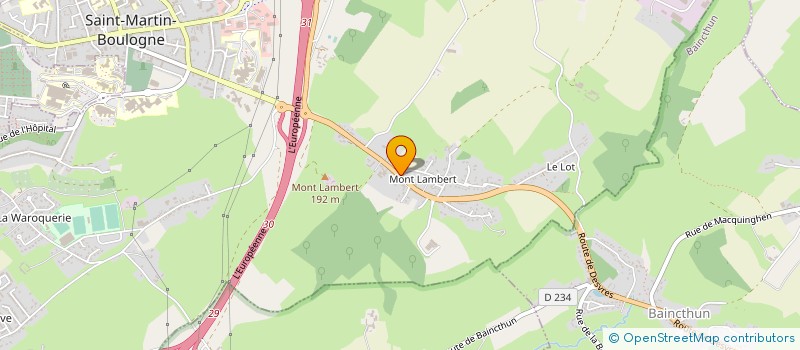 localisation de l'entreprise CHEMINEES RIGAIL à SAINT-MARTIN-BOULOGNE
