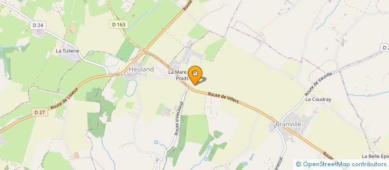 localisation de l'entreprise CHEMINEES SSVD  DOZULE