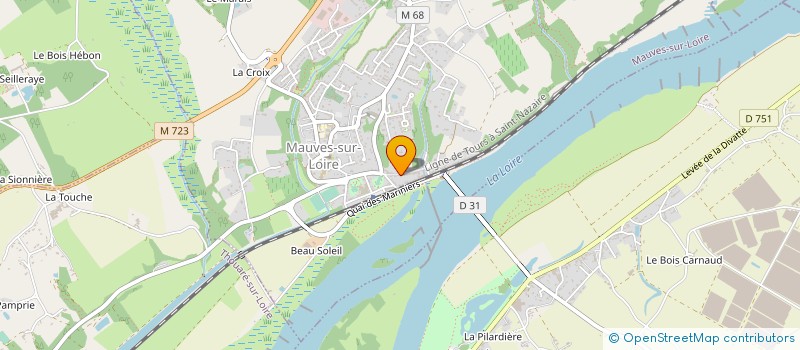 localisation de l'entreprise CHEMINEES TURBO FONTE ATLANTIC à CARQUEFOU