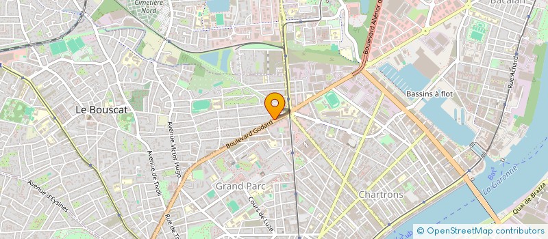 localisation de l'entreprise CHEMINEL MDN SCI  LE BOUSCAT