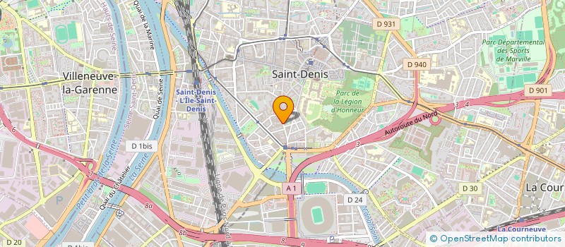 localisation de l'entreprise CHEMINI DISTRIBUTION à SAINT-DENIS