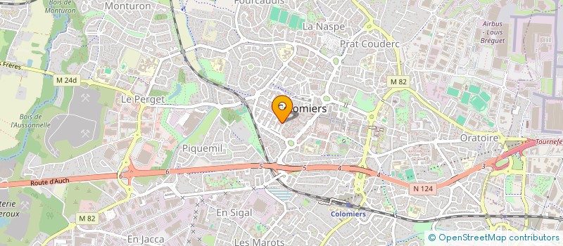 localisation de l'entreprise CHEMINONS ENSEMBLE à COLOMIERS