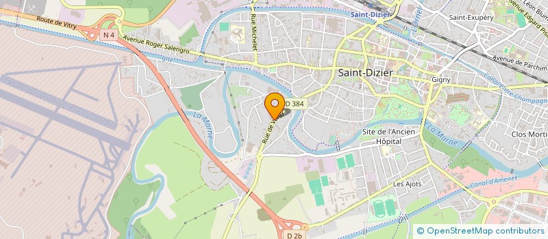 localisation de l'entreprise CHEMINOTS SPORTIFS BRAGARDS CSB à SAINT-DIZIER