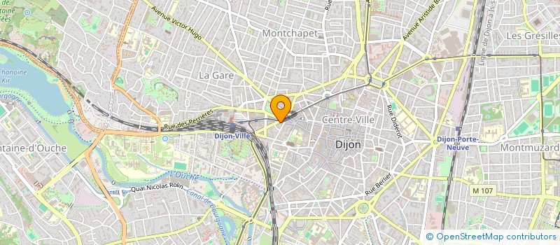 localisation de l'entreprise CHEMINS D'ALLIANCE à DIJON