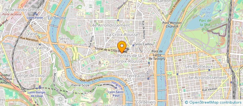 localisation de l'entreprise CHEMINS D'ASILE à LYON