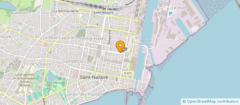 localisation de l'entreprise CHEMINS DE CLOWNS  SAINT-NAZAIRE