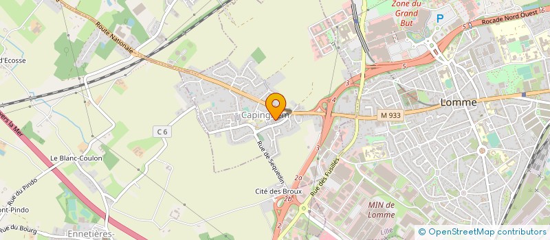 localisation de l'entreprise CHEMINS DE DECOUVERTES à LILLE