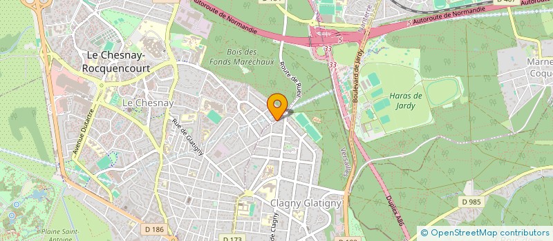 localisation de l'entreprise CHEMINS DE PERES à VERSAILLES