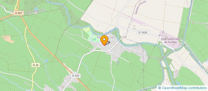 localisation de l'entreprise CHEMINS DECOUVERTS  MIREPEISSET