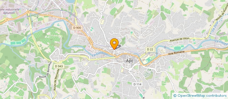 localisation de l'entreprise CHEMINS SANS FRONTIERES à APT