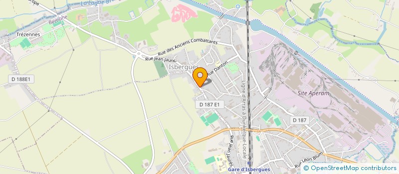 localisation de l'entreprise CHEMINS VERS L EMPLOI à ISBERGUES