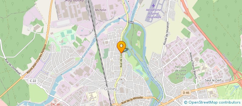 localisation de l'entreprise CHEMIPLUS STRASBOURG à GOLBEY