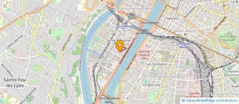 localisation de l'entreprise CHEMISAGES DU SUD-EST à LYON