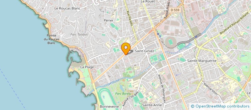 localisation de l'entreprise CHEMISERIE SAINT FERREOL à MARSEILLE