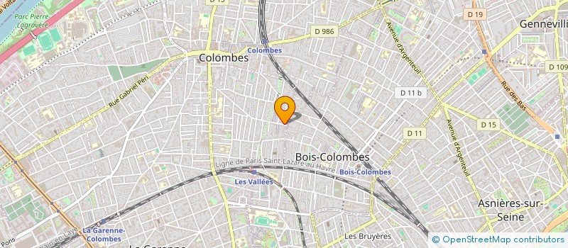 localisation de l'entreprise CHEMISSA VERSTYN à COLOMBES