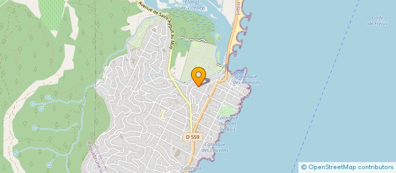 localisation de l'entreprise CHEMIST PRODUCTS FRANCE à FREJUS