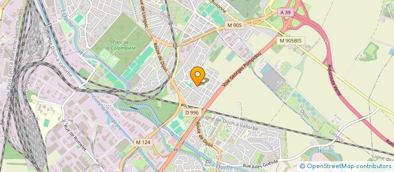 localisation de l'entreprise CHEMLO à LONGVIC