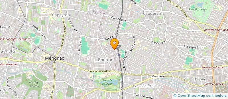 localisation de l'entreprise CHEMOMETEC SAS à BORDEAUX