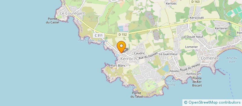 localisation de l'entreprise CHEMOUNI PARTICIPATIONS à PLOEMEUR