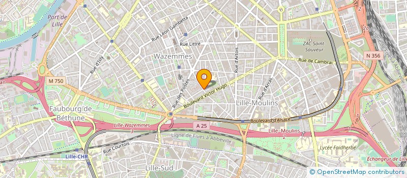 localisation de l'entreprise CHEMS ACADEMY à LILLE