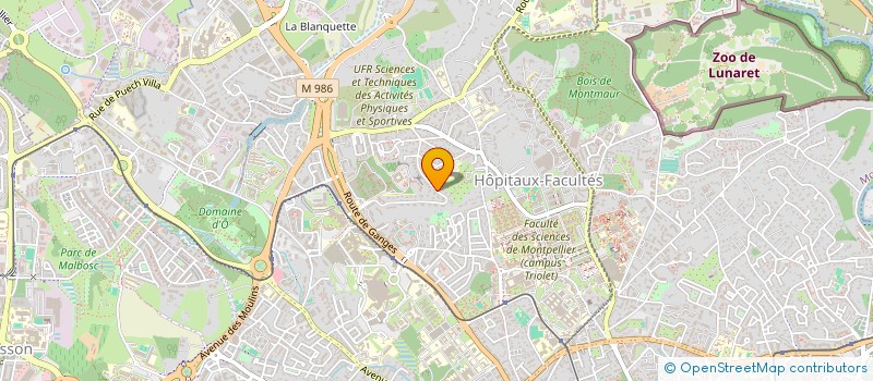 localisation de l'entreprise CHEMS ENERGY AND WATER à MONTPELLIER