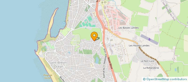 localisation de l'entreprise CHEMS FI DAR à SAINT BREVIN LES PINS