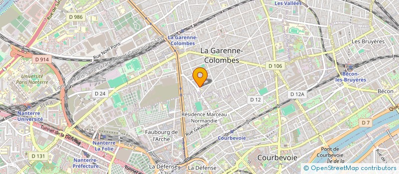 localisation de l'entreprise CHEN  LA GARENNE-COLOMBES