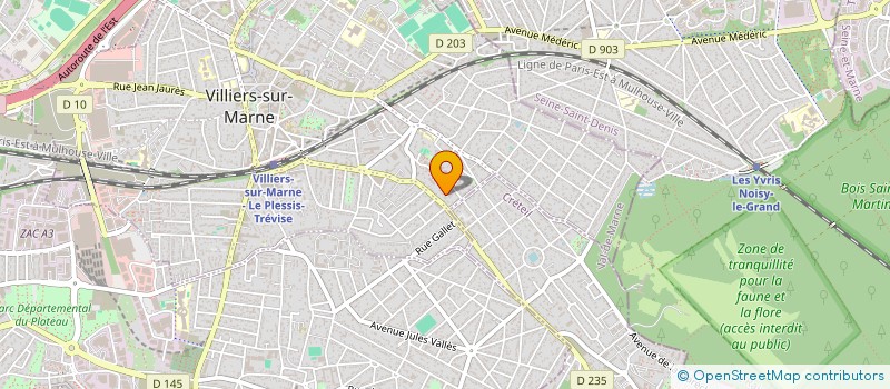 localisation de l'entreprise CHEN ET COMPAGNIE  VILLIERS-SUR-MARNE