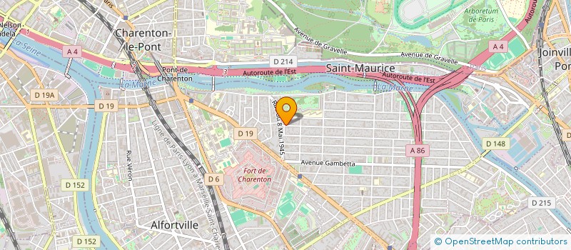 localisation de l'entreprise CHEN IMMOBILIERS à MAISONS-ALFORT
