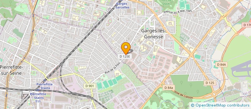 localisation de l'entreprise CHEN INVESTISSEMENT à GARGES-LES-GONESSE