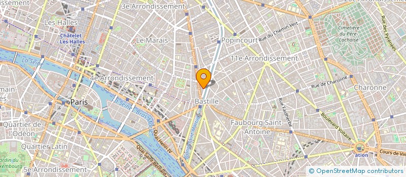 localisation de l'entreprise CHEN LLJ  PARIS