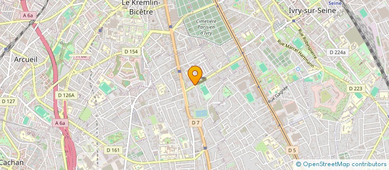 localisation de l'entreprise CHEN PATRIMOINE à VILLEJUIF