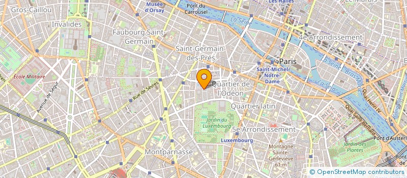 localisation de l'entreprise CHEN SAINT SULPICE  PARIS