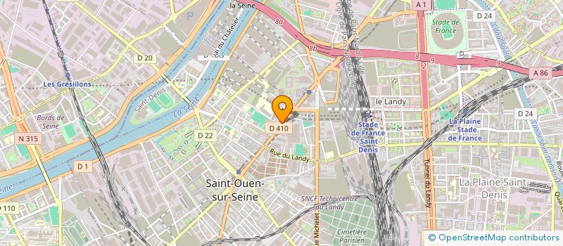 localisation de l'entreprise CHEN SUSHI à SAINT-DENIS