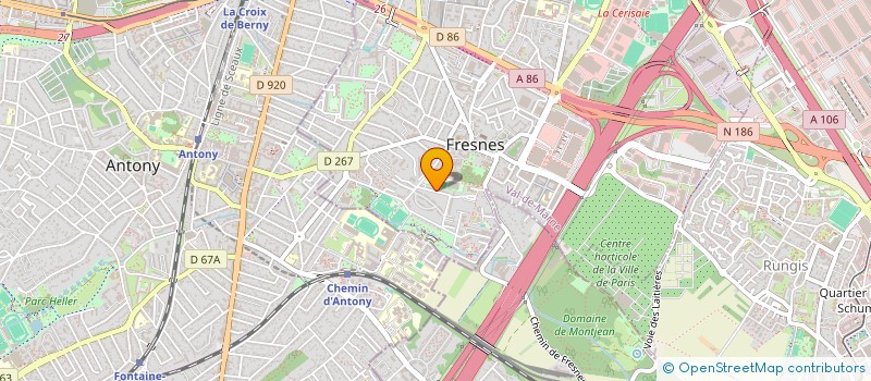 localisation de l'entreprise CHEN TAIJI FRESNES  FRESNES