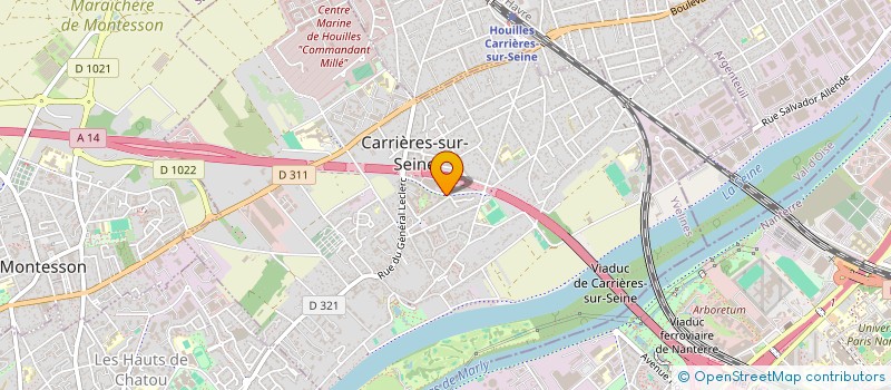 localisation de l'entreprise CHEN-WANG IMMOBILIER à CARRIERES-SUR-SEINE