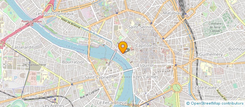 localisation de l'entreprise CHENAFI-CARDEIRA SARL à TOULOUSE