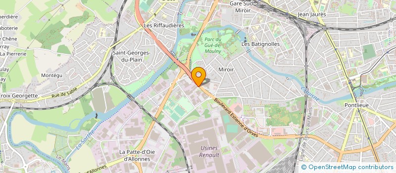 localisation de l'entreprise CHENAIS ENERGIE SERVICES  CHEIX-EN-RETZ