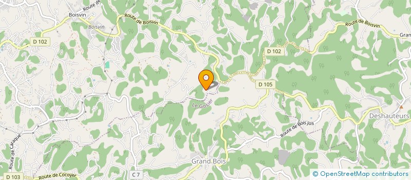 localisation de l'entreprise CHENARO  LES ABYMES