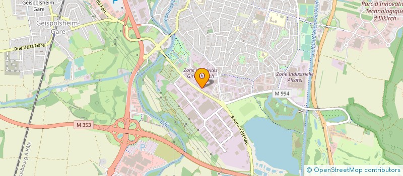 localisation de l'entreprise CHENDI LORENZO ET FILS à STRASBOURG