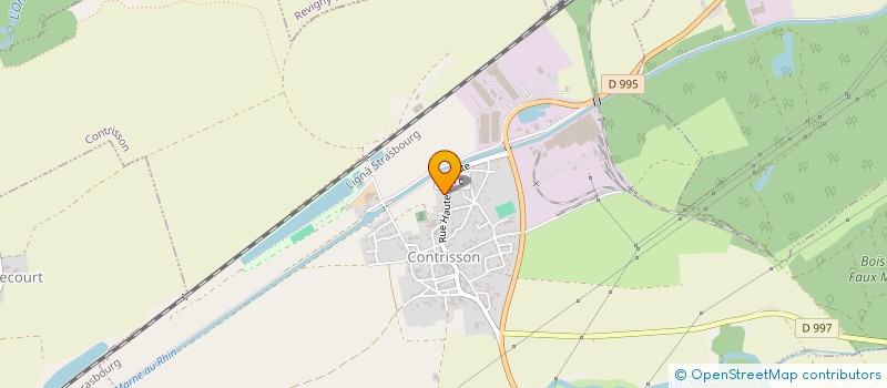 localisation de l'entreprise CHENE DE MEUSE à MONTGIVRAY