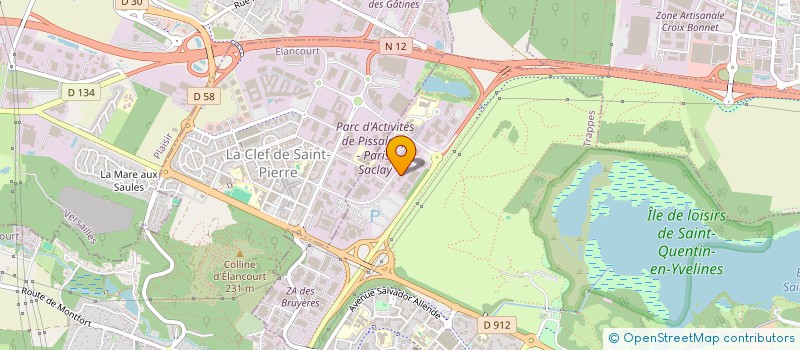 localisation de l'entreprise CHENE GRAPHIC à TRAPPES