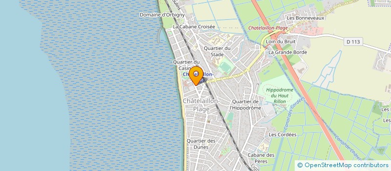 localisation de l'entreprise CHENE VERT à CHATELAILLON-PLAGE