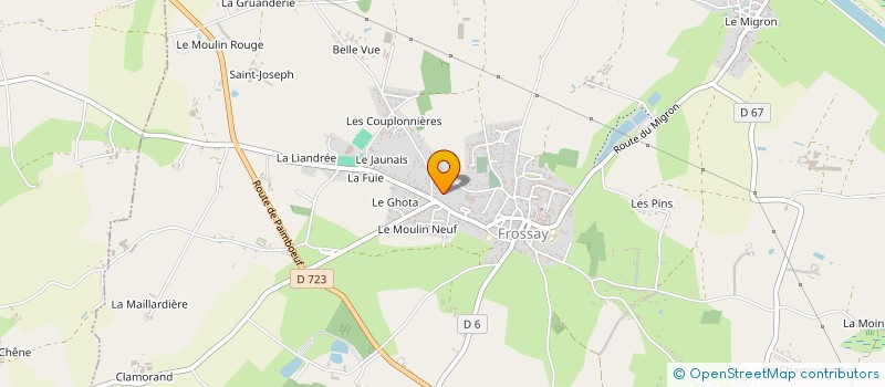 localisation de l'entreprise CHENEAU à SAINT-PERE-EN-RETZ