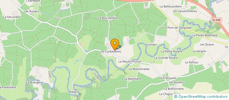 localisation de l'entreprise CHENEAU ET FILS à MOUZILLON
